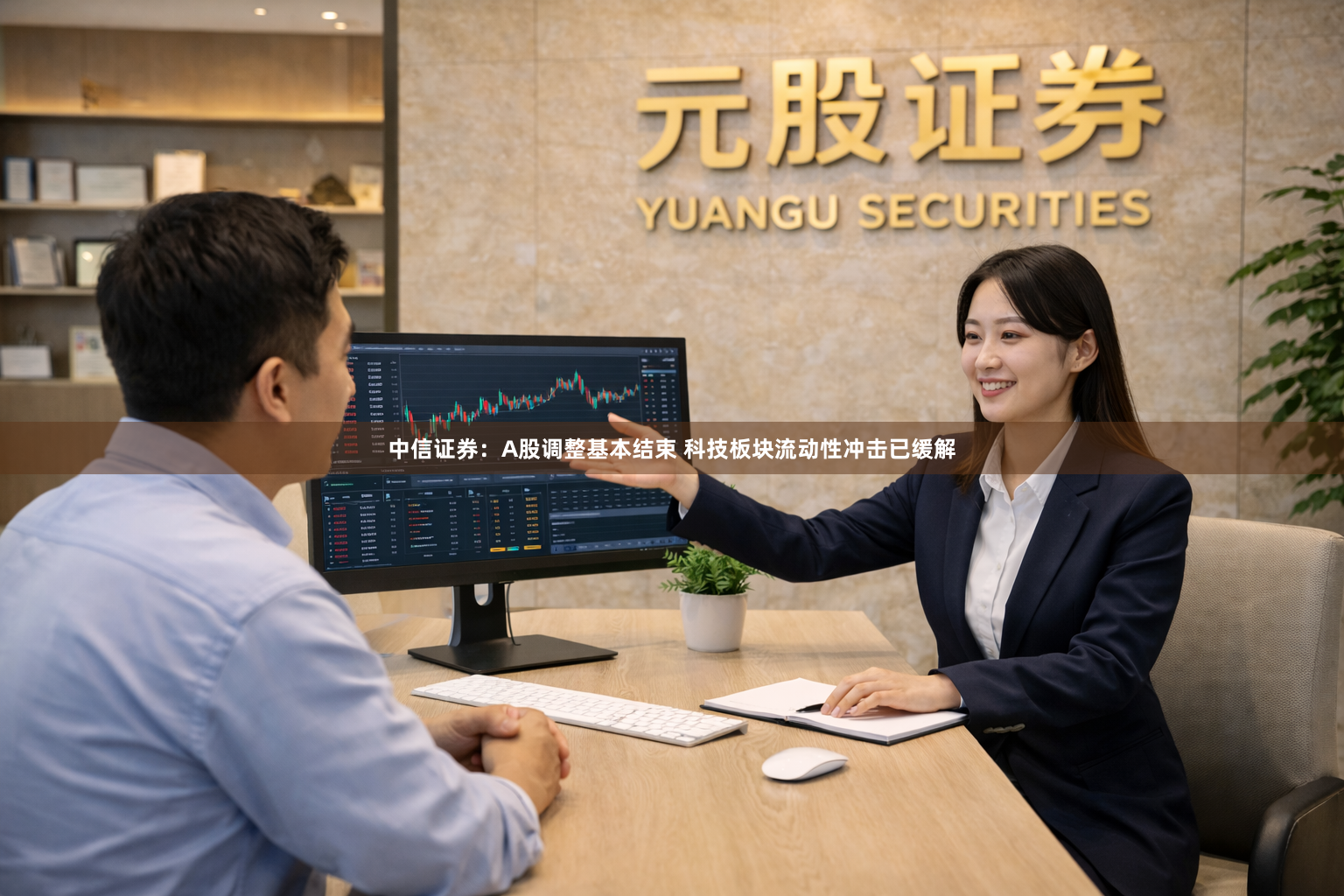 中信证券：A股调整基本结束 科技板块流动性冲击已缓解