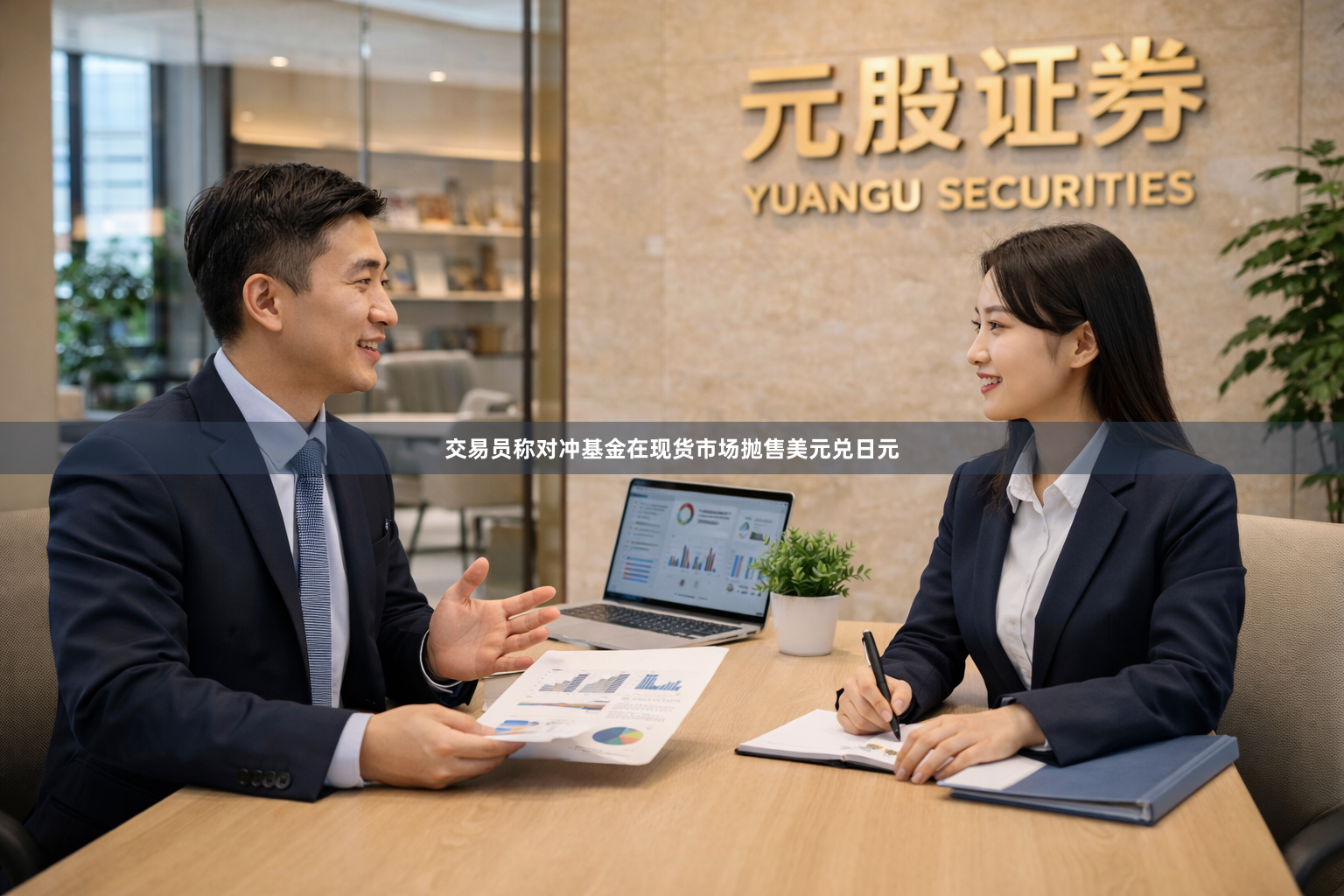 交易员称对冲基金在现货市场抛售美元兑日元