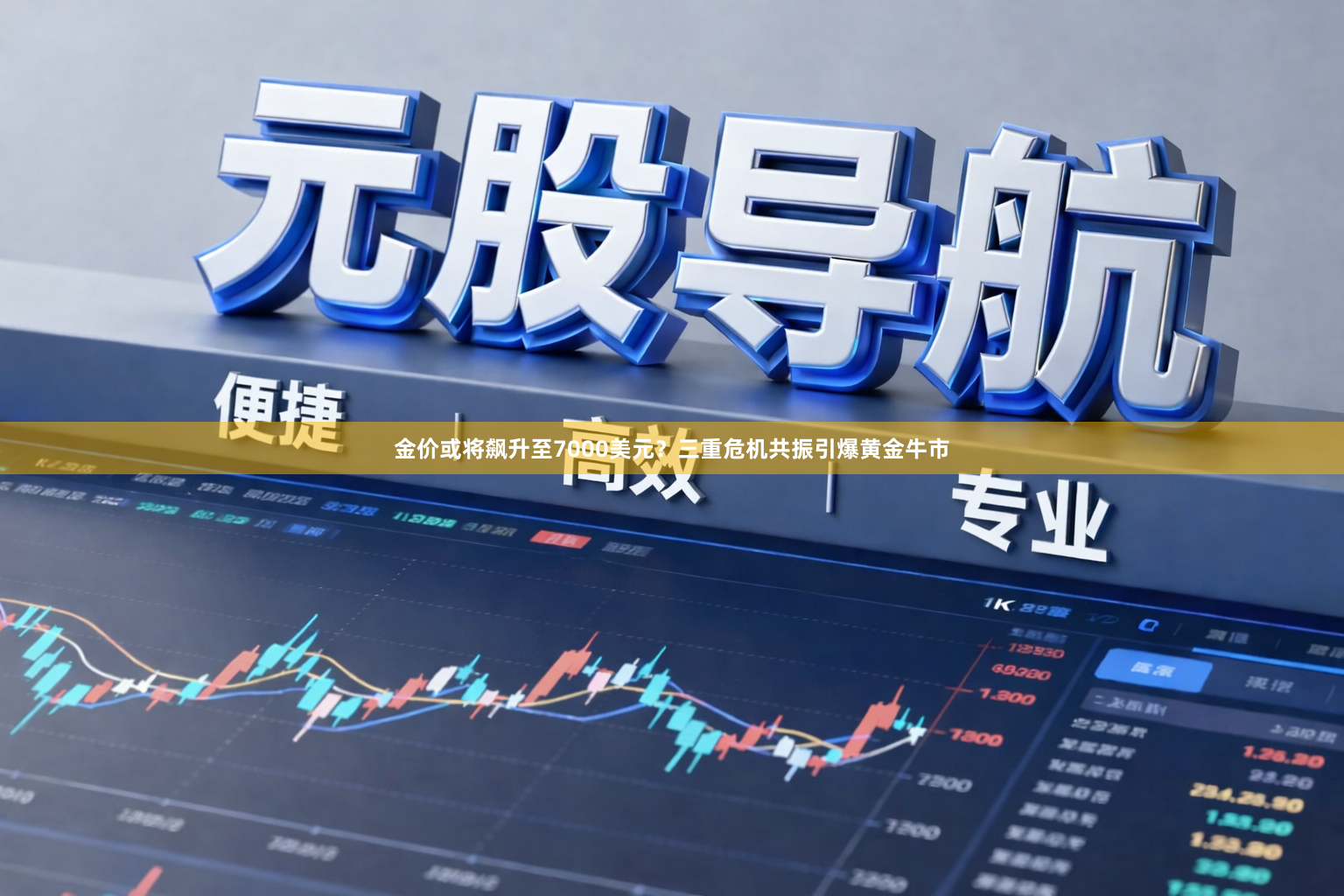 金价或将飙升至7000美元?三重危机共振引爆黄金牛市