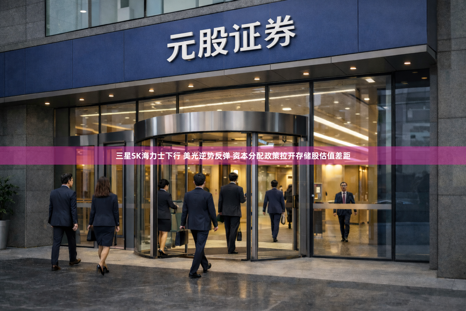 三星SK海力士下行 美光逆势反弹 资本分配政策拉开存储股估值差距