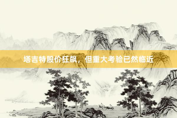 塔吉特股价狂飙，但重大考验已然临近