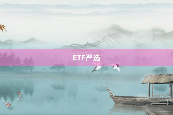 ETF严选