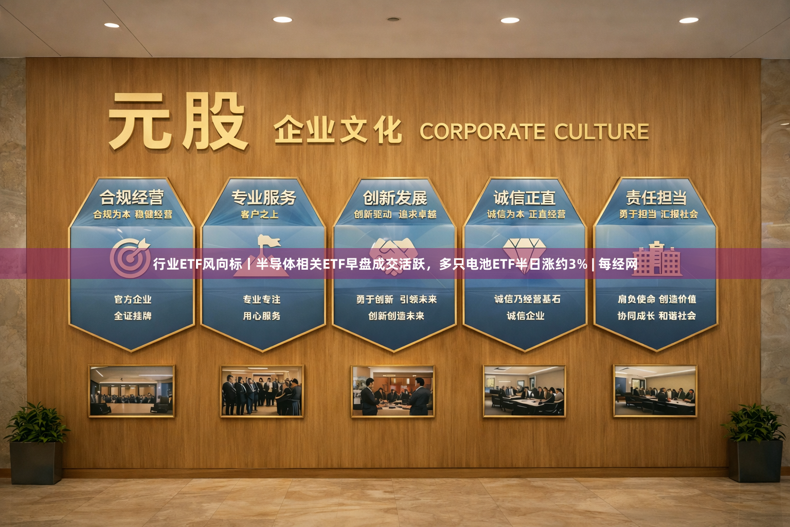 行业ETF风向标丨半导体相关ETF早盘成交活跃，多只电池ETF半日涨约3% | 每经网